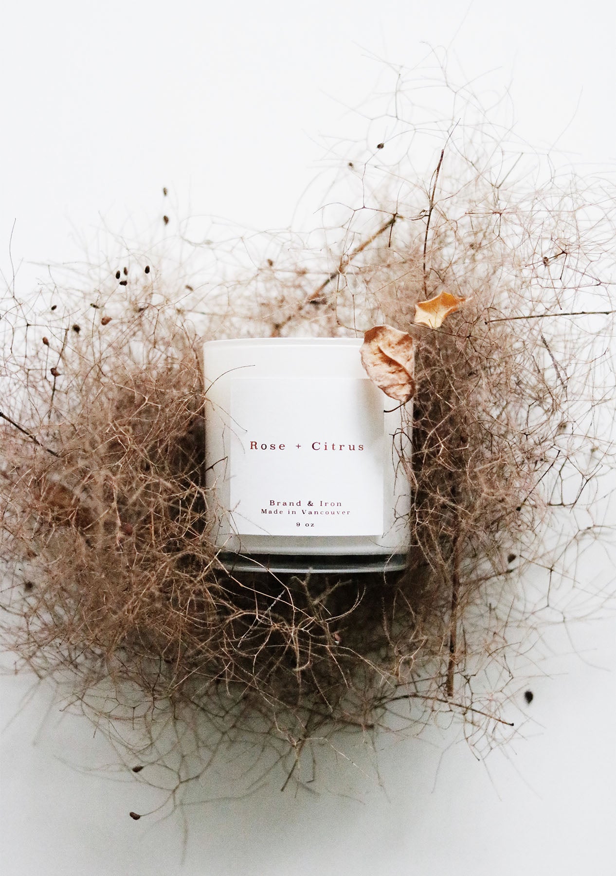 Home Series Candle Rose & Citrus