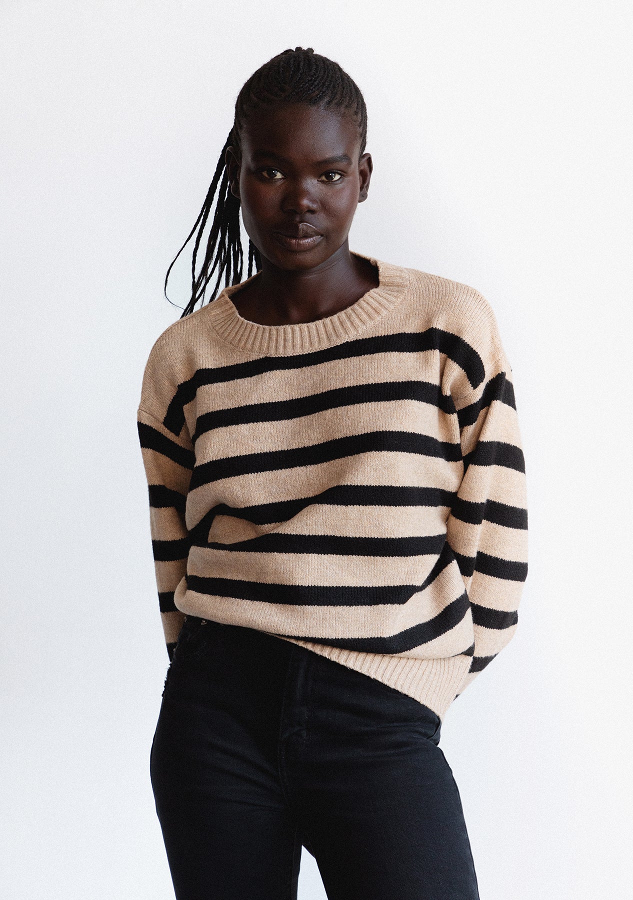 Davis Stripe Sweater