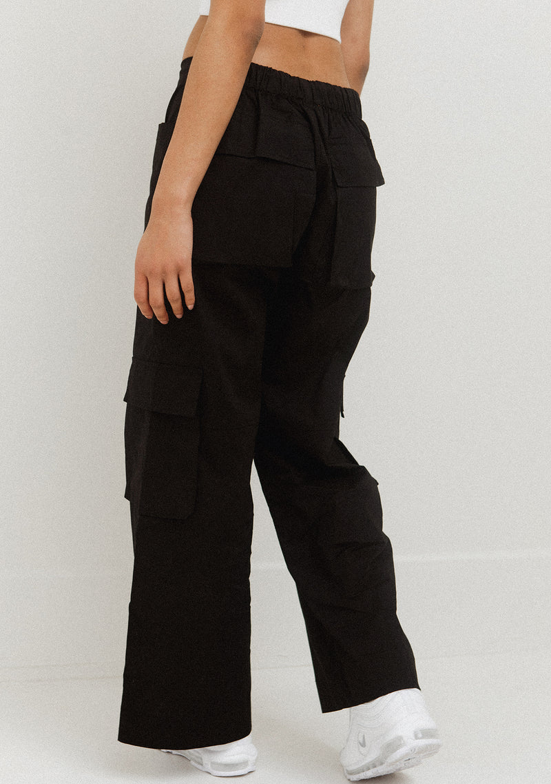 Oversized Parachute Cargo Pants