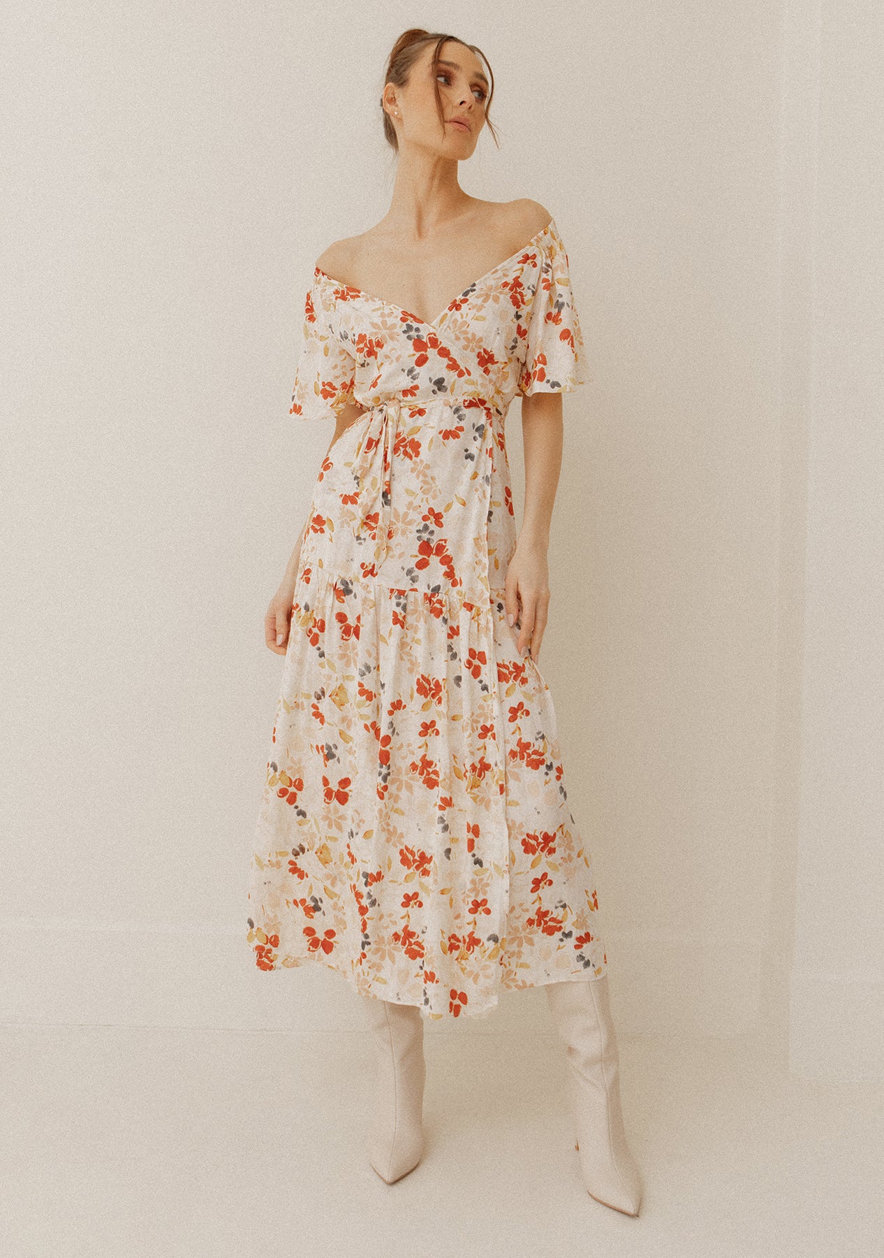 Next floral clearance wrap dress