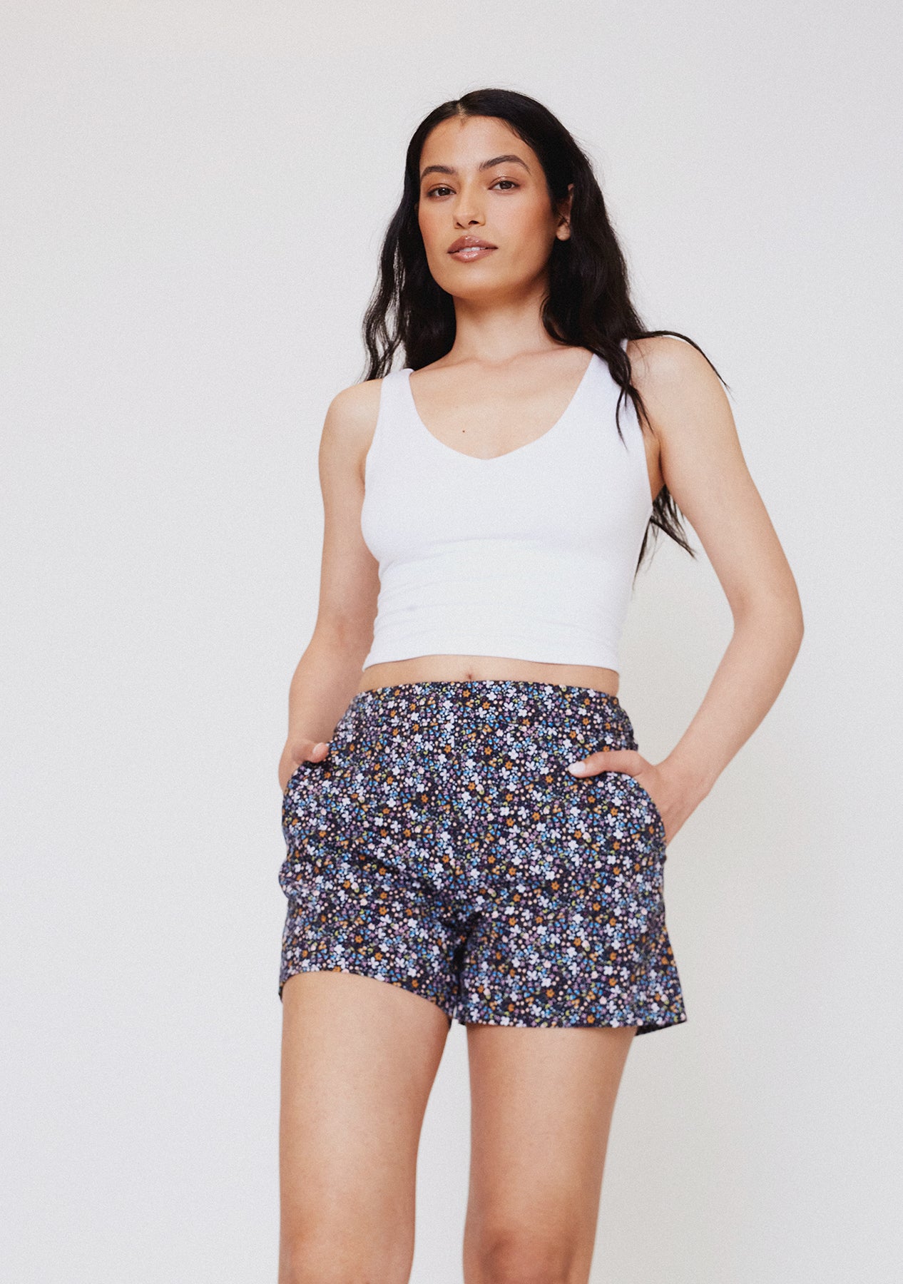 Lisa Floral Shorts