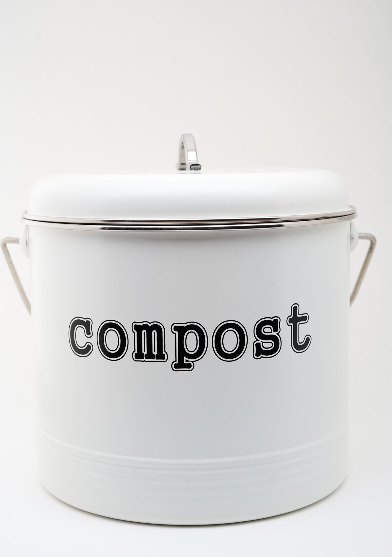 White Compost Bin L
