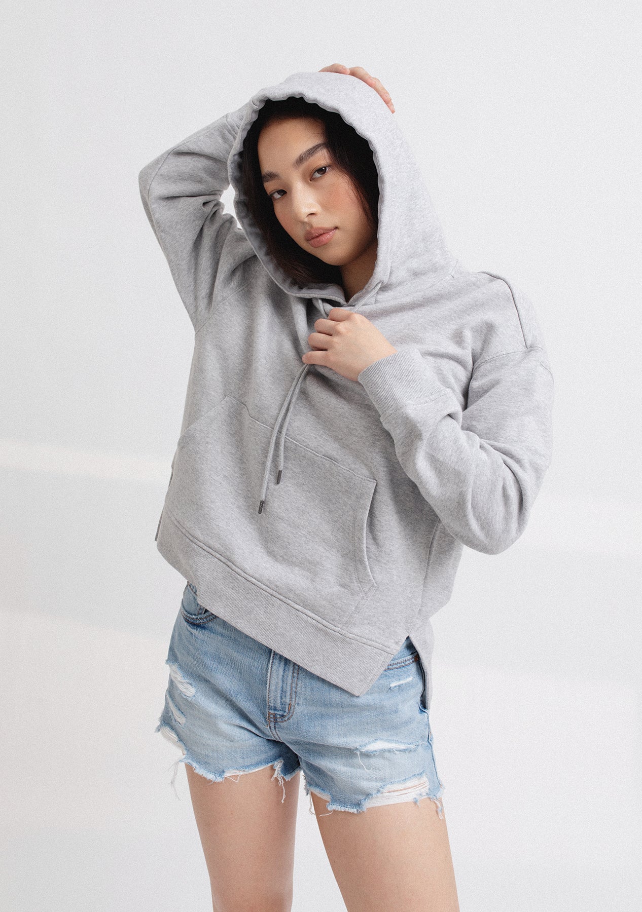 French terry pullover outlet hoodie