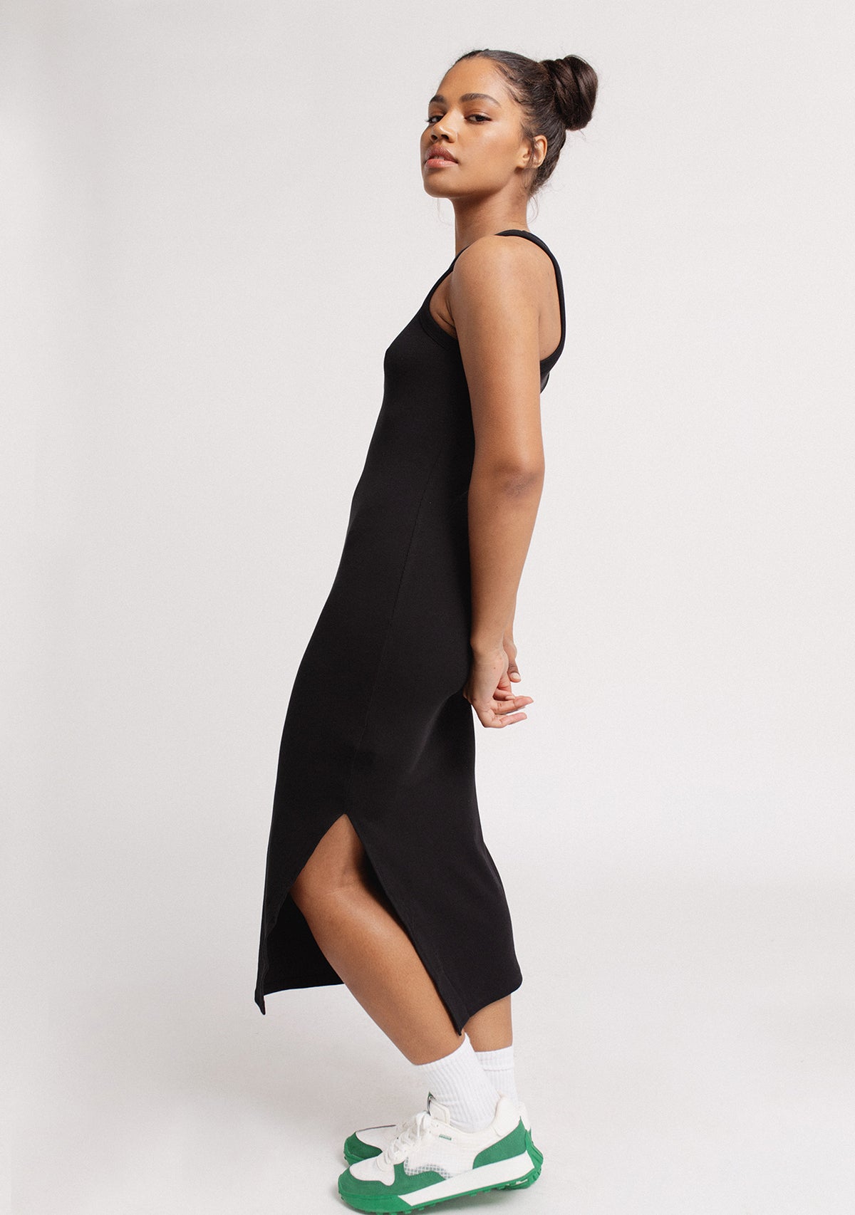 Reimi Rib Midi Dress The Base